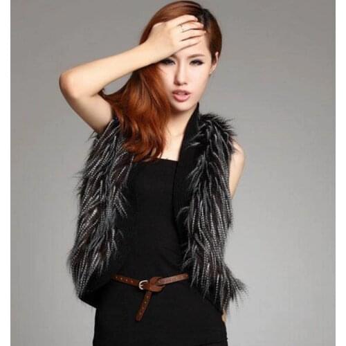 Женские кожаные жилеты LEPULEON China At AliExpress