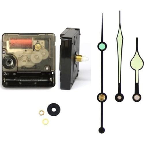 Power 302F-32 Quartz Movement Sweep Screw in type Clock Accessory 6mm screw axis With Clock Hands DIY Clock Kits