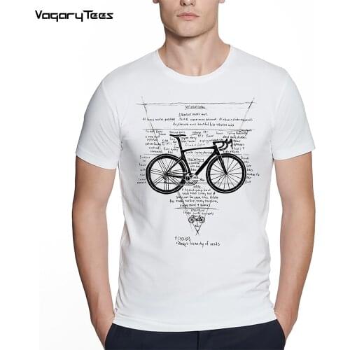 New Summer Men Short Sleeve Hierarchy of needs print Hip Hop Boy Casual Tops Funny Bicycle Deconstructed unisex streetwear tee