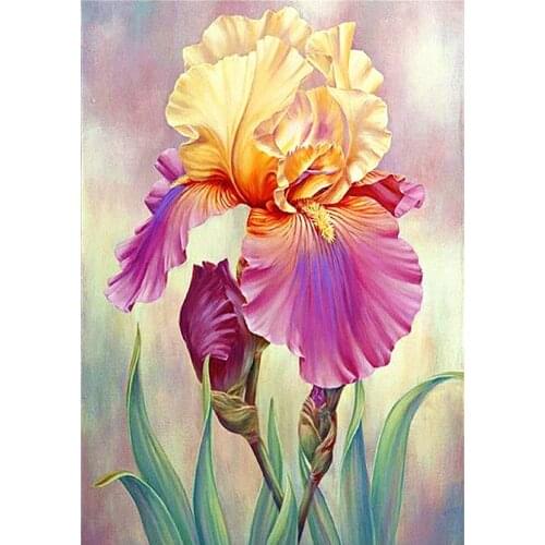 Full round diamond painting Butterfly flowers 5D DIY diamond embroidery mosaic landscape art kit home decoration