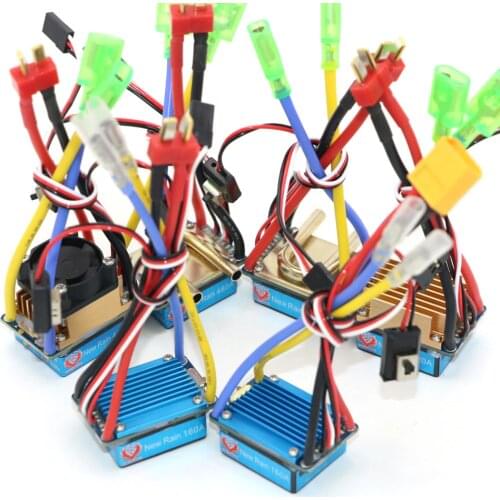 RC ESC 320A 480A Brushed ESC Speed Controller Dual Mode Regulator band brake 5V 3A for 1/10 RC Car Boat