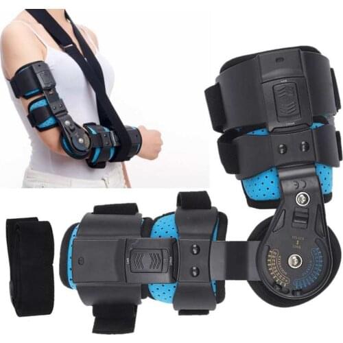 Hinged Elbow Arm Forearm Brace Support Splint Orthosis Band Pad Fixation Sling Immobilizer Strap Wrap Sleeve Arm Protector Guard