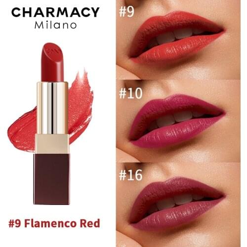 CHARMACY Moisturizing Lipstick 8 Color Woman Lips Makeup Cream Luxury Lipstick Natural Long Lasting Sexy Red Lipsticks Beauty