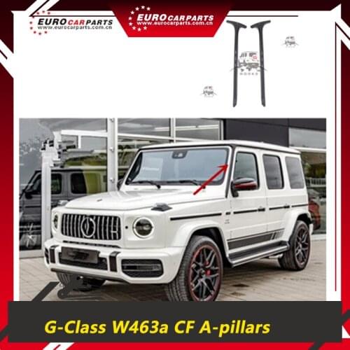 W464 w463a gclass carbon fiber material Front A-pillar g500 g550 g350d w463a g63 g65 Exterior apillars