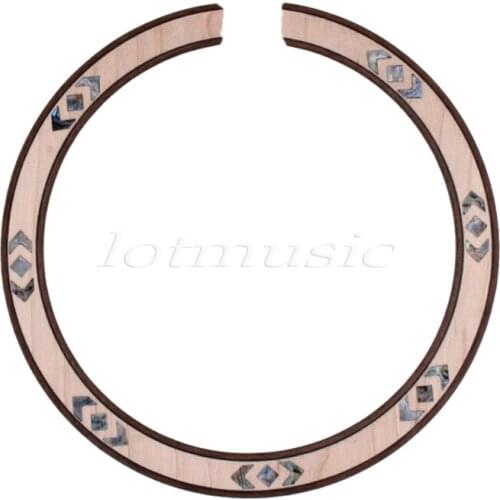 1 pcs Abalone Rosette Acoustic Guitar Abalone Inlaid Rosette Rosette