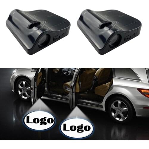 1PCS Universal Led Car Door Welcome Laser Projector Logo Ghost Shadow Night Light Car Styling Laser Emblem Lamp Kit for Opel New