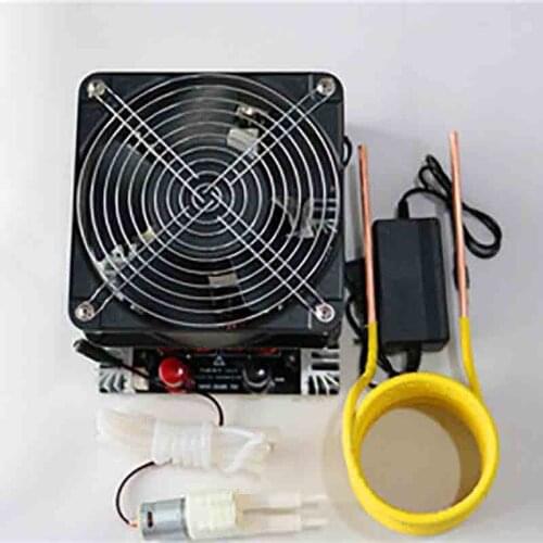 4000W ZVS Induction Heater High frequency Induction Heating PCB Board Melted Metal + Coil Mayitr+Pump