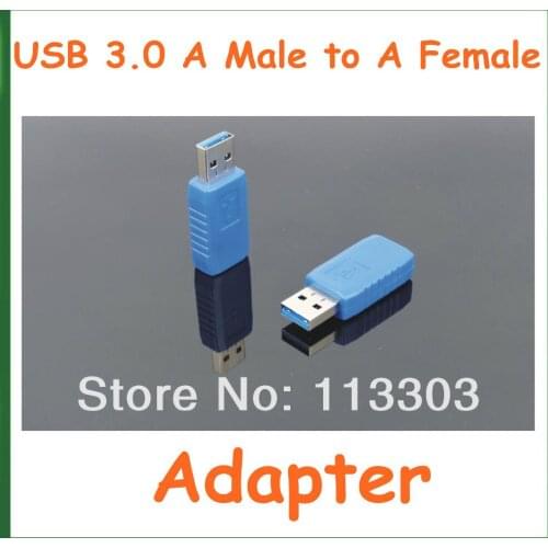 5pcs USB 3.0 A Male to Female Adapter USB3.0 AM to AF Connector Extender Converter ship with tracking number