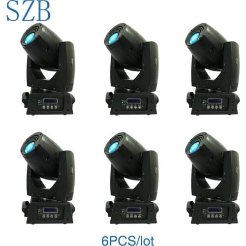 6 PCS SZB 180W LED Spot Moving Head Light for Stage Theater Disco Nightclub Party,SZB-MH180