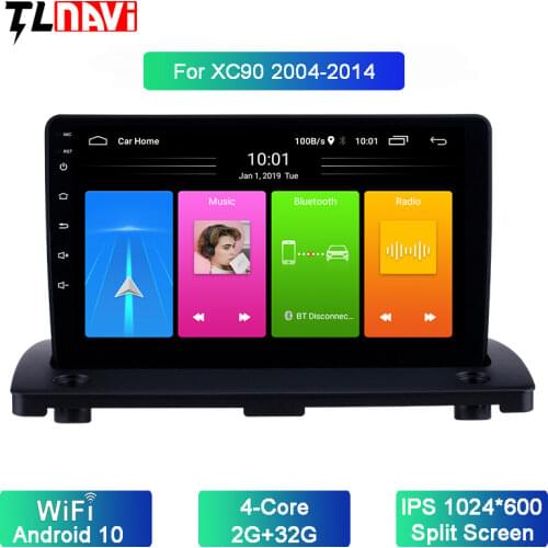 9 inch Android 10 Car Radio GPS Navi Multimedia Player For 1Volvo XC90 2004 2005 2006 2007 2008-2014 Head unit Stereo