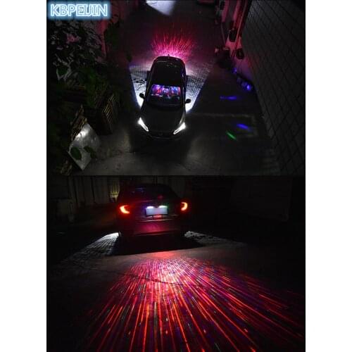 Car Styling Car Angel Wings lights LED welcome Projector Light for Cadillac srx cts ats escalade sts dts bls Accessories