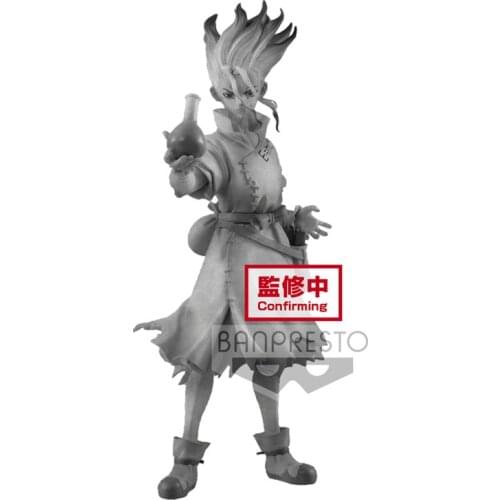 BANDAI Banpresto Original Dr.STONE Ishigami SenkuuFigure Anime Model Doll Toys Gifts