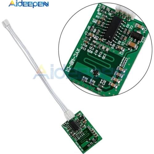 DC Microwave Radar Detector Control Home Light Switch Motion Sensor Module 3-8M