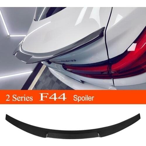 F44 M4-style Dry Carbon Fiber Car Rear Trunk Wing Spoiler for BMW F44 2 Series 4 Door GC Gran Coupe 2020-2023