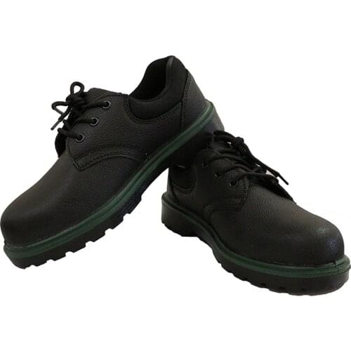 China cheap leather puncture prevention steel toe waterproof industrial work safety shoes anti-static work safety shoes