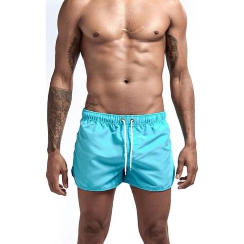 Summer New Mens Fashion Beach Shorts Running Training Fitness Leisure Quick-drying Mens Workout Shorts Sweatpants for Men