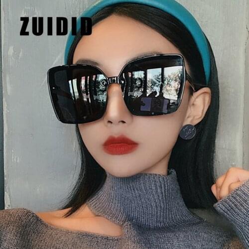Oversized Frame sunglasses Women Brand Designer Vintage Retro Pink Purple Gradient Sun Glasses Female UV400 Shades oculos de sol