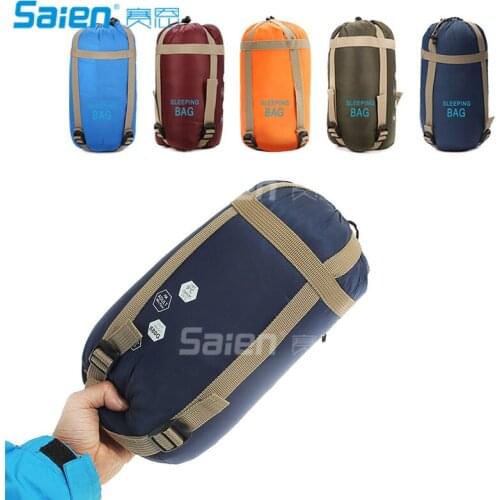 Sleeping Bag, Lightweight Envelope Sleeping Bags with Compression Sack Portable Waterproof for 3 Season Travel Camping Hiking