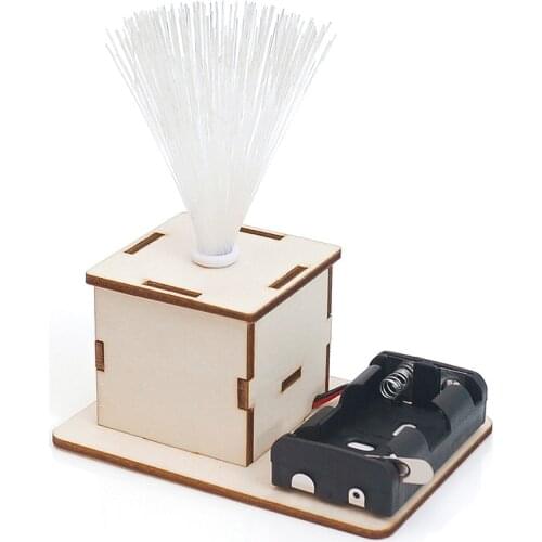 STEM Toys For Children Educational Science Experiment Technology Toy Set DIY Colorful Lights Model Puzzle Painted Kids Toys