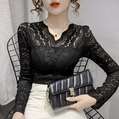 TingYiLi Lace Blouses