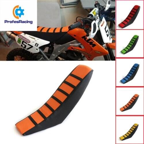 Universal Motorcycle Seat Cushions Seat Cover Gripper Soft Off-road for SX XC EXC XC-W SX-F 85 105 125 150 200 250 300 350