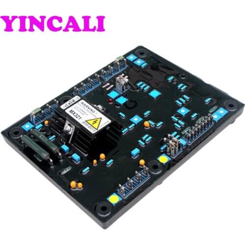 Good Quality Brushless alternator AVR MX321 automatic voltage regulator to three phase sensed for diesel generator