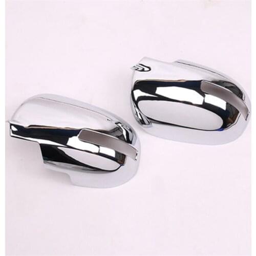For Mitsubishi Outlander 2014 2015 2016 2017 2018 2019 ABS Chrome Side Rearview Mirror Cover Trims Car-Styling Accessories 2pcs