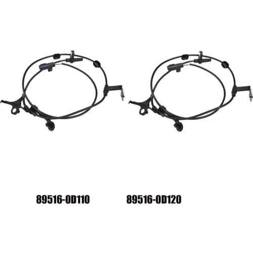 2Pcs/lot New rear Left & Right ABS Wheel Speed Sensor 89516-0D110 89516-0D120 For Toota Yaris Vios 2008-2012 2009 2010 2011