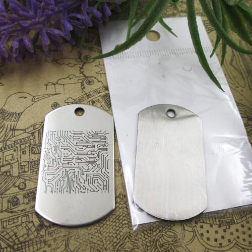 20pcs--Circuit Board 39*22mm one side for necklace/bracelets/keychain DIY Charms Pendants