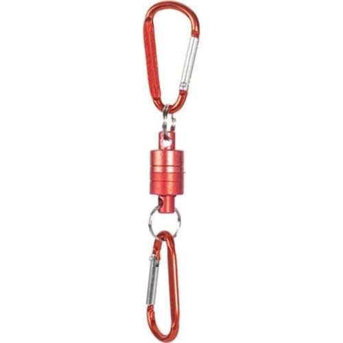 2020 New Fishing Hiking Magnetic Net Release Hanging Holder Magnet Buckle Carabiners Clip