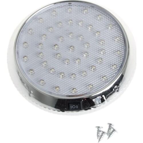 Vehicle 12V 46LED Interior Indoor Roof Ceiling Dome Light White Reading Lamp Dropshipping
