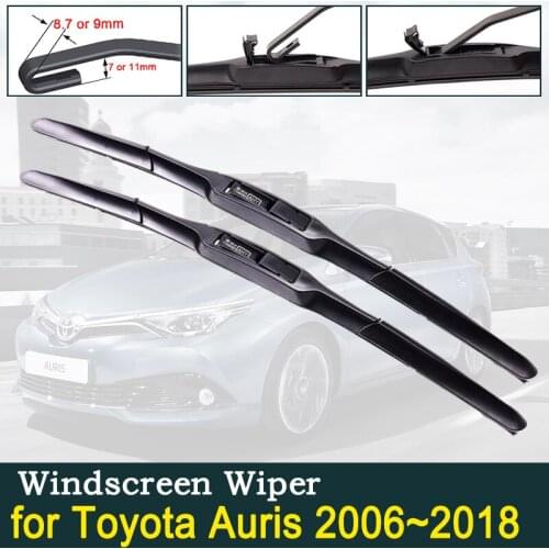 For Toyota Auris E150 E180 Hatchback 2006~2018 Sport Europe Model Car Wiper Blade Windscreen Wipers Car Accessories 2013 2017