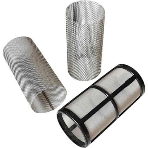 2Pcs 20/40/80 Mesh Garden Filter Plastic Transparent Irrigation System Impurity Filter Aquaculture Household Water Pipe Filter