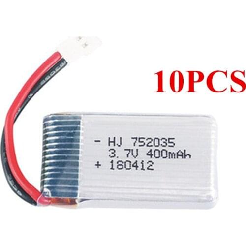 H31 Original Battery 3.7V 400mah Lipo Battery For SYMA X15 X5A-1 X15C X15W H31 X4 H107 KY101 E33C E33 U816A V252 H6C RC Drone