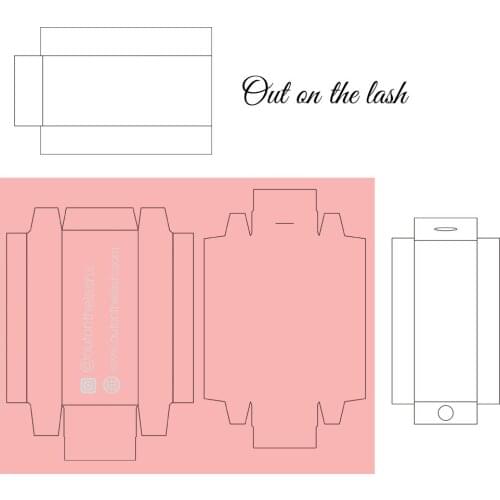 Eyelash Packaging Box Lash Boxes Custom Logo Private Label Faux Cils 25mm Mink Lashes Package Storage Cases Vendors For Business