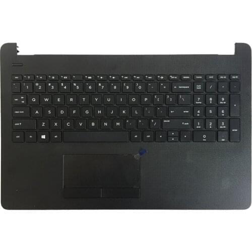 US laptop keyboard for HP 15-BS 15-BS015DX 15-bs573tx 15-bs007tx TPN-C129 PK132043A00 Palmrest Upper Cover no touchpad