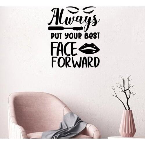 Creative make up Wall Sticker Vinyl Art Home Decor For Kids Rooms Decoration Wall Art MURAL Drop Shipping