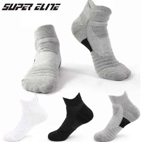 Better Quality Anti-slip Socks Men Running socks, Basketball socks 3pcs/pack