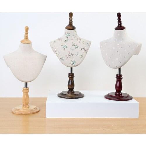 Shirt Shirt Dummy Mannequin for Inserting Needles Costume Props Half-Length Chest Mold Chest Film Necklace Scarf Ornament