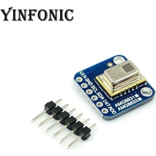 AMG8833 IR 8*8 Thermal Imager Array Temperature Sensor Module 8x8 Infrared Camera Sensor