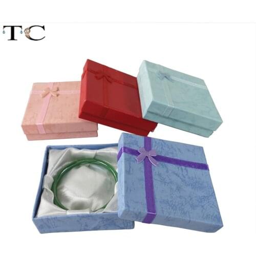 Wholesales Jewellry Store Packaging Gift Boxes Bracelet Boxes and Jewelry Organizer Paper 12pcs/Lot 9*9*2cm