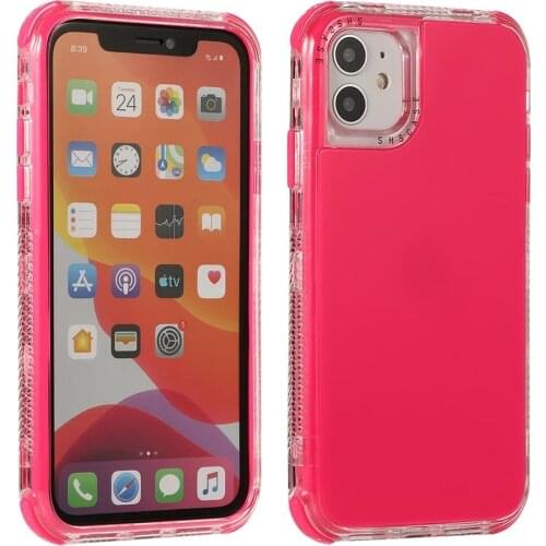 Candy Color Shockproof Bumper Phone Case For iPhone 12 11 Pro Max XR X XS Max 7 8 Plus SE2020 12MINI Solid Color Soft Back Cover
