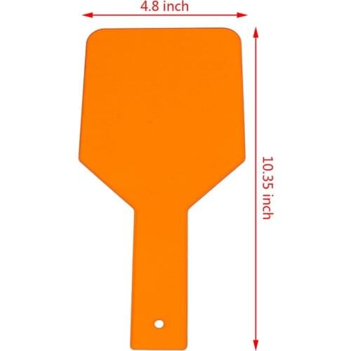 Hand-held Dental Shield Plate Eye-protective Board Curing Light Teeth Shields Teeth Whitening Dental Tools Light Filter Paddle