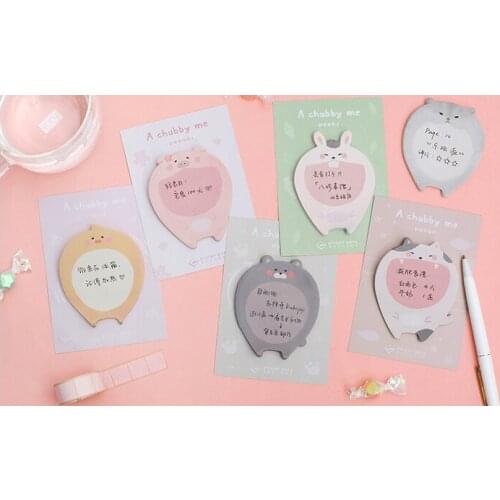 Happy mouth sticky note memo pad(1pack)
