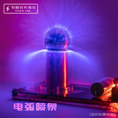 Super Mini Artificial Lightning Generator Tesla Coil High Conversion Efficiency Scientific Laboratory Equipment