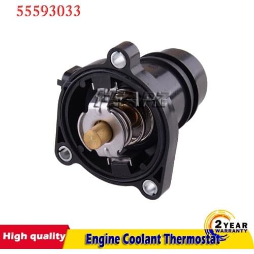 55593033 Engine Coolant Thermostat With Seal For Vauxhall Adam Astra J GTC Corsa E D Corsavan Meriva 2006 2007 2008 2009 2010