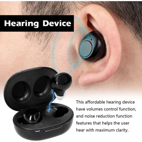 Hearing Aid audifonos Sound Amplifier for The Elderly Mini Rechargeable Ear Hearing Device Digital Hearing Aids with Charge Box