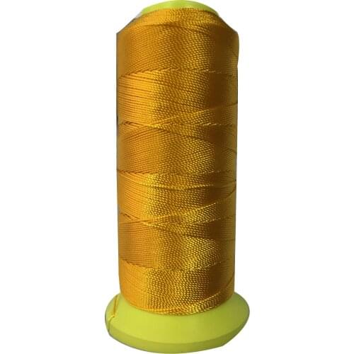 Golden Yellow Nylon Cord+600m/roll DIY Jewelry Findings Accessories Thread Macrame Rope Bracelet Necklace String Cords