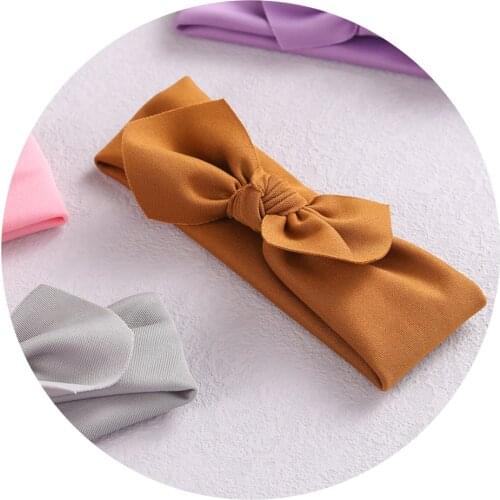 1PC Vintage Baby Headband For Girls Hair Bows Head Wrap Printing Kids Autumn Winter Turban Children Party Hairbands Hot Sale