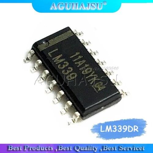 20PCS LM339DR SOP14 LM339 SOP LM339DT SMD LM339DR2G SOP-14 339DR new and original IC